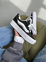 Кеди низькі Vans Knu Stack Platform Black White - VN000CP66BT1, фото 3