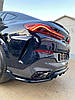 Дифузор BMW X6 G06 M-Sport (2018+) тюнінг обвіс спідниця елерон (V2), фото 4
