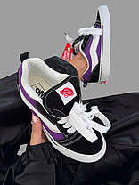 Кеди низькі Vans Knu Skool Black Purple - VN0009QCB5P, фото 5