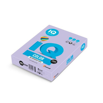 Папір Mondi IQ color А4 trend, 80g 500sheets, Pale purple (LA12/A4/80/IQ)