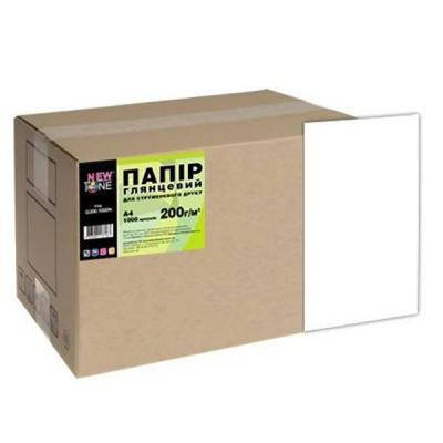 Фотопапір NewTone A4 Glossy 200г, 100ст (G200.100N), фото 1