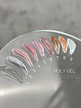 SAGA Professional Полігель для нарощення нігтів POLY GEL NEW, 03, 30 мл, фото 4