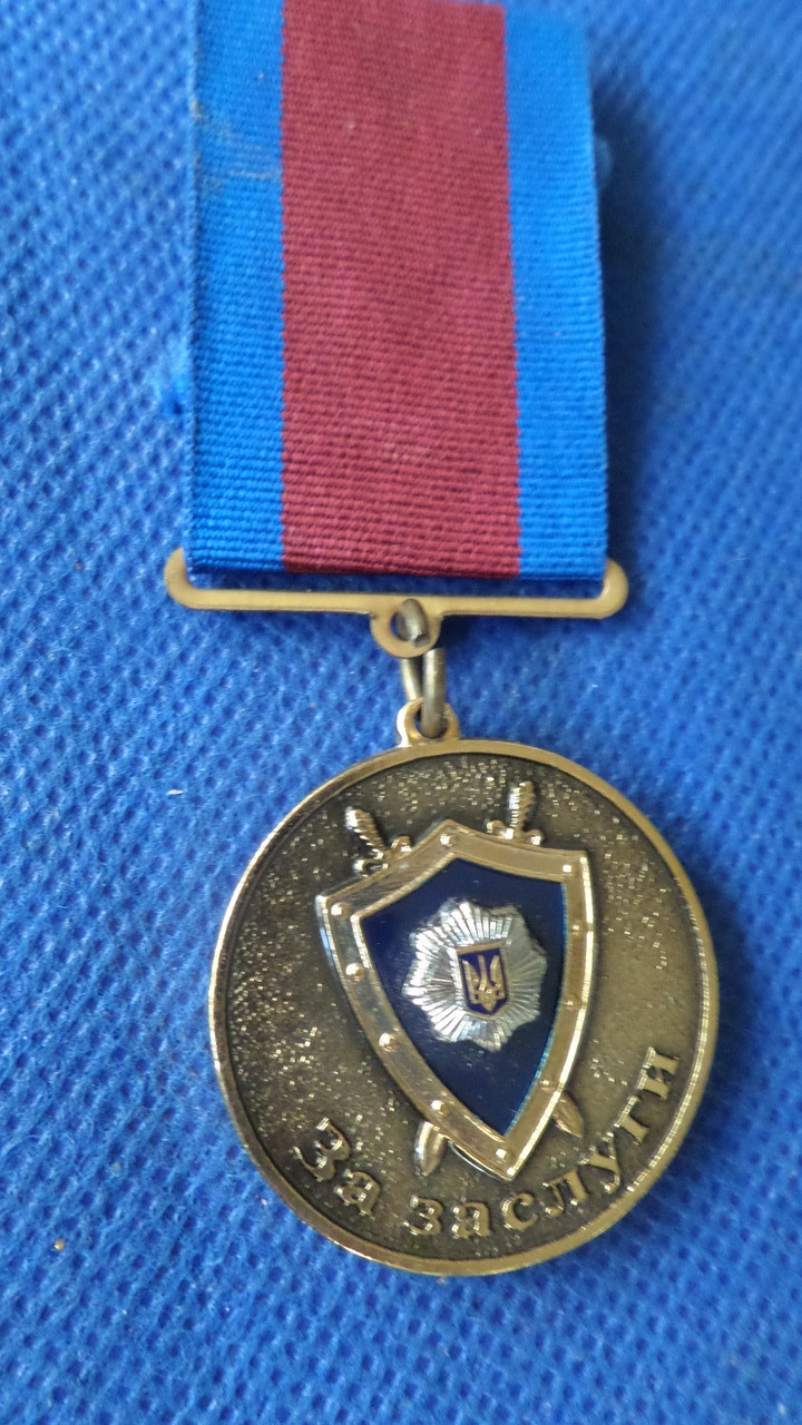 Мадаль За заслуги асоціація ветеранів МВС України №721, фото 1