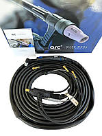 Аргоновий пальник для TIG зварювання PARKER T1W - 8M з водяним охолодженням