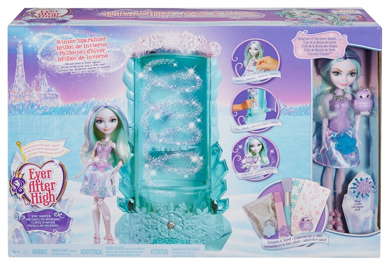 Набор Кристал Винтер Зимние искры Зачарованная зима (Ever After High Epic Winter Winter Sparklizer Playset) - фото 10 - id-p422045038