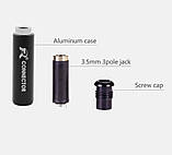 Розбірний роз'єм стереоаудіоштекер mini jack 3.5 мм 4pin для навушників вхід AUX Алюміній, фото 5