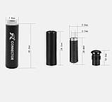 Розбірний роз'єм стереоаудіоштекер mini jack 3.5 мм 4pin для навушників вхід AUX Алюміній, фото 6