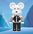 Конструктор Magic Blocks 4300 деталей у формі ведмедика Bearbrick Black and White, Конструктор 3д наноблок, фото 5