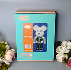 Конструктор Magic Blocks 4300 деталей у формі ведмедика Bearbrick Black and White, Конструктор 3д наноблок, фото 7