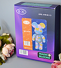 Конструктор Magic Blocks 4300 деталей у формі ведмедика в пастельних тонах, Конструктор 3д наноблок, фото 4