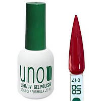 Гель-лак кольоровий UNO Gel Polish для нігтів № 017, 12 мл