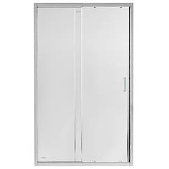Двері для душової ніші Q-TAP Taurus скляні 185x140см хром 125753 TAUCRM201314C6