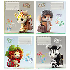 Зошит 12 арк клітинка 901 Мандрівники 2025 уні