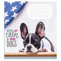 Зошит 12 арк коса 970 Цуценята 2025 уні, фото 5