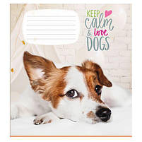 Зошит 12 арк коса 970 Цуценята 2025 уні, фото 2