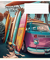 Зошит 48 арк лінія 3319 Sunshine vibes 2025 уні, фото 2