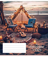 Зошит 48 арк лінія 3319 Sunshine vibes 2025 уні, фото 3