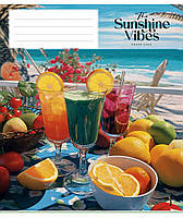 Зошит 48 арк лінія 3319 Sunshine vibes 2025 уні, фото 5
