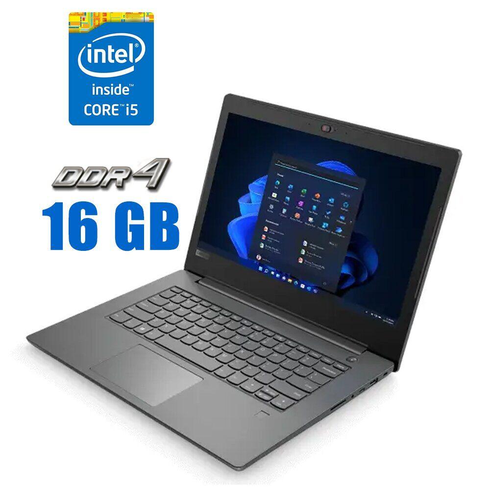Ноутбук Lenovo V330-14IKB/ 14" (1920x1080)/ Core i5-8250U/ 16 GB RAM/ 480 GB SSD/ UHD 620