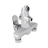 Смеситель для ванны Lidz Wieza 006 (c душевым гарнитуром) (k35) LDWIE006CRM45410 Chrome, фото 3