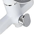 Змішувач для ванни Lidz Latwa 005 з поворотним виливом (з душовим гарнітуром) (k35) LDLAT005WHI45425 White, фото 4