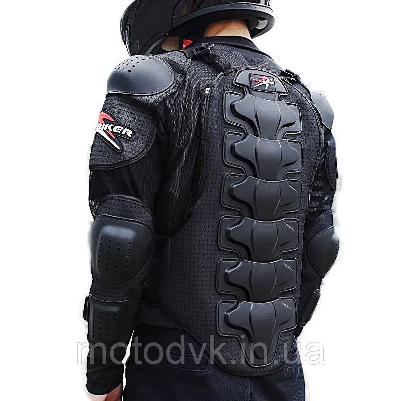 Моточерепаха Pro Biker чорна, розмір L