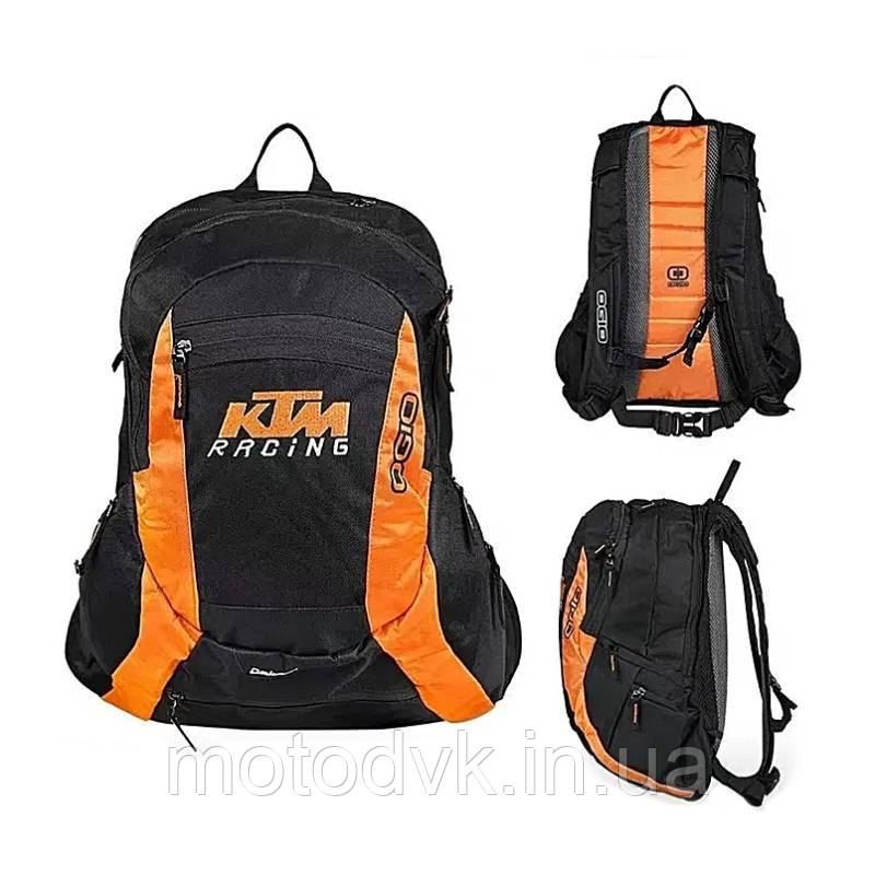 Мото рюкзак KTM-OGIO, чорно-жовтогарячий