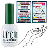 Гель-лак кольоровий UNO Gel Polish для нігтів № 074, 12 мл, фото 5