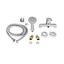Змішувач для душу Lidz Latwa 010 (з душовим гарнітуром) (k40) LDLAT010CRM45416 Chrome, фото 5