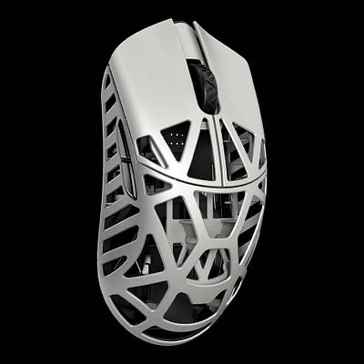 Игровая мышь WLmouse beast X MAX Metallic Silver 8000Hz 42g