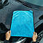 Рушник мікрофібровий для сушіння — Meguiar`s Supreme ShineTM Drying Towel 39,37x54,61 см. синій (X210100), фото 8