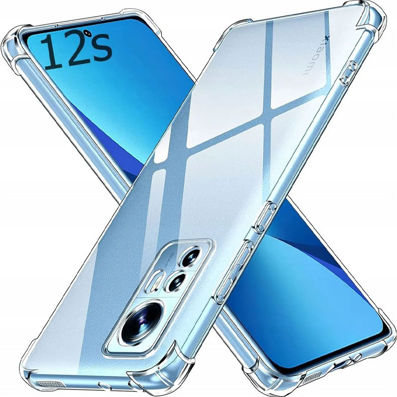 TPU чохол GETMAN Ease logo посилені кути Full Camera для Xiaomi Redmi Note 12S Безбарвний (прозорий), фото 1