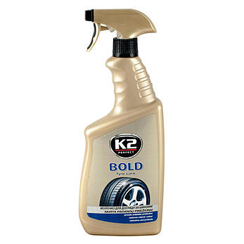 Засіб догляду за шинами (рідина) K2 BOLD, 700мл, фото 1