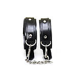 Поножи з екошкіри Art of Sex — Emoji Ankle cuffs, фото 2