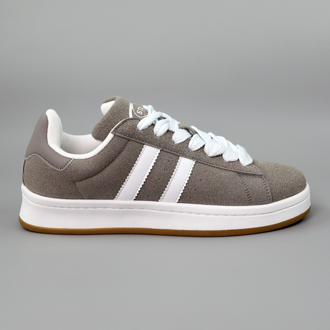 Кеди чоловічі замшеві 589284 Сірі, фото 1