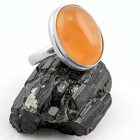 Сердолік, кільця