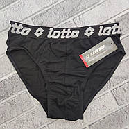Плавки чоловічі LOTTO ростовка (S/M/L/XL/XXL) чорні 30034128, фото 8