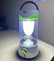 Ліхтар акумуляторний кемпінговий на сонячній батареї 10W 360lm IP20