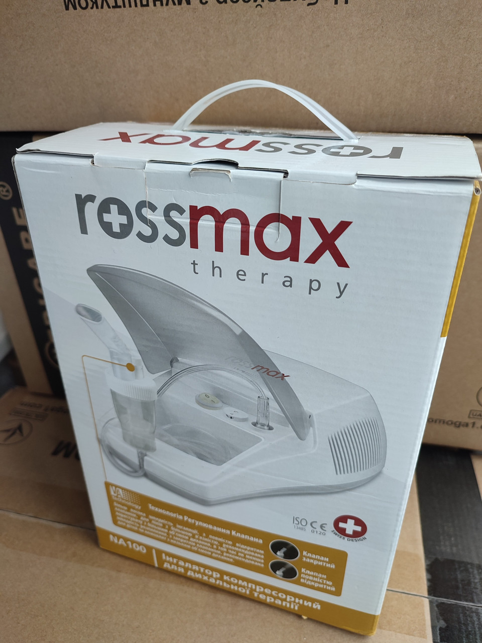 Інгалятор компресорний Rossmax NA100 небулайзер Россмакс. НЕКОМПЛЕКТ, фото 1