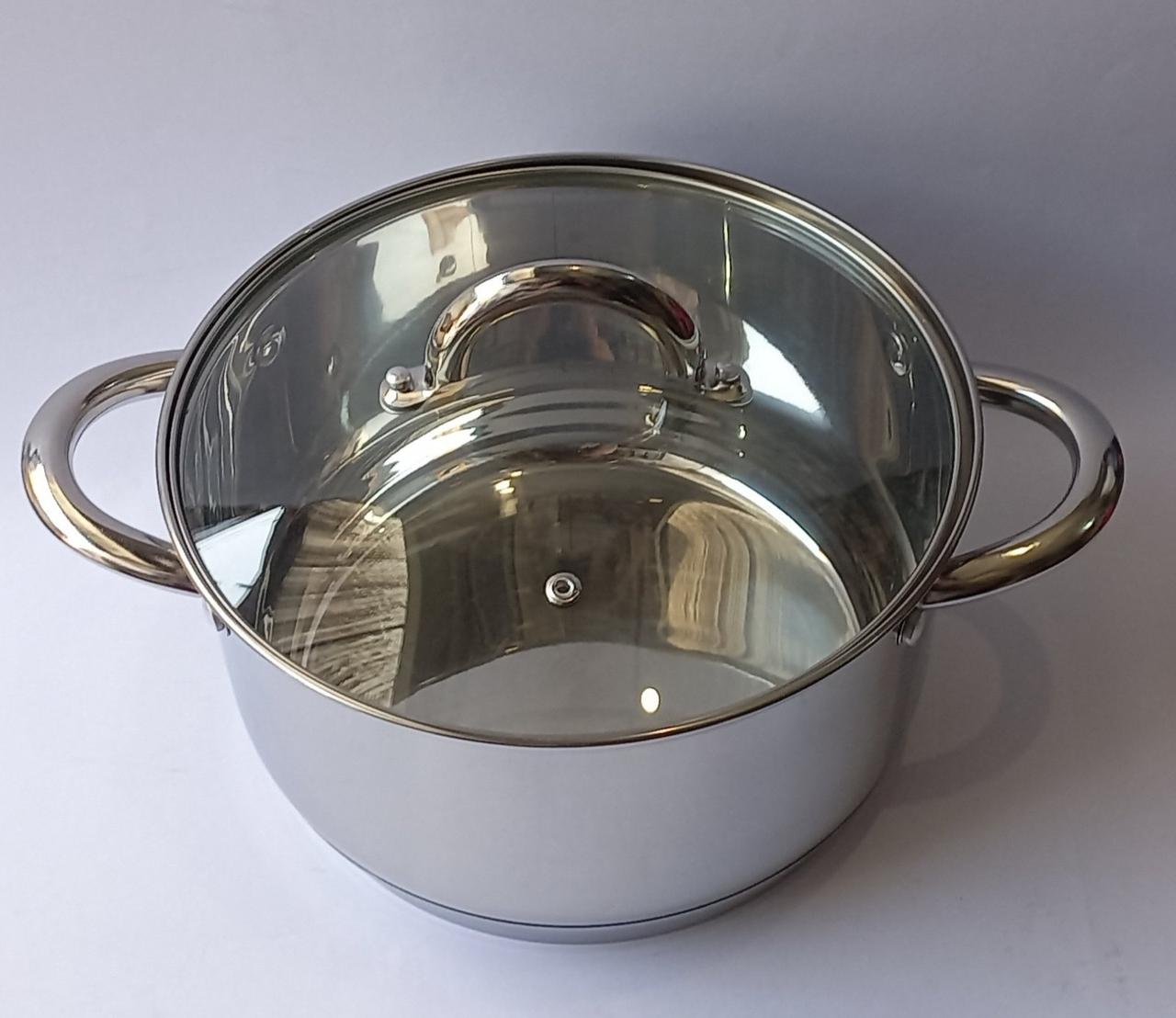 Каструля з кришкою 6.1 л Styleberg WK-2160