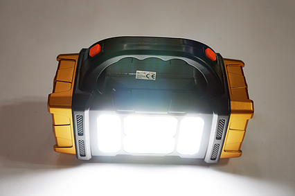 Аварійний акумуляторний акумуляторний світильник 76 LED з функцією power bank Panther PT-8167, фото 1