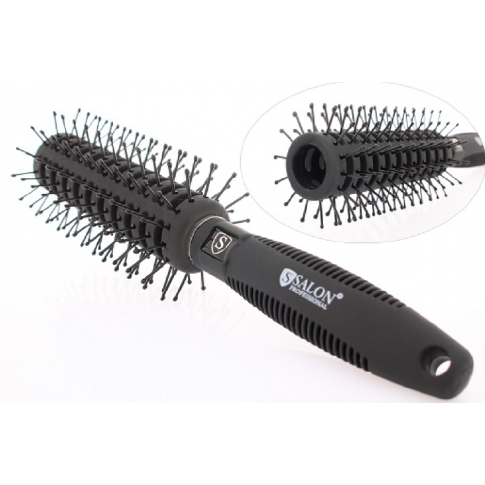 Тернобрашинг Salon Professional D9513 продувний із нейлоновими щетинками, діаметр 33 мм