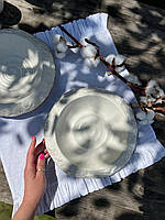 Тарілка для подачі Корал 750 мл Коричневий Лофт