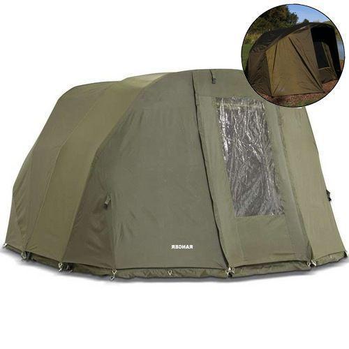 Туристичний намет Ranger EXP-2 Bivvy_175 + Зимове покриття; 2-х місний. Зимова. Оливковий. Намет Короповий Рейнджер RA_6645
