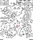 Передній трос ручника на Fiat Ducato 244, Peugeot Boxer, Citroen Jumper (2002-2006), 1336889080, 4745V6, фото 6