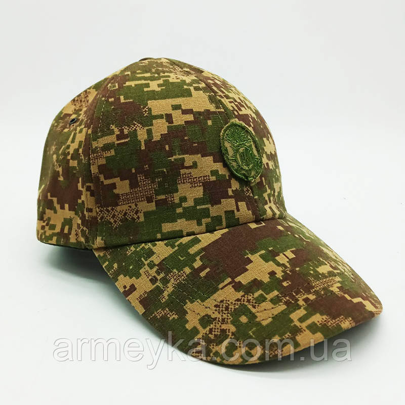 Бейсболка з шевроном НГУ хижак змішаний UA