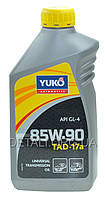 Масло YUKO ТАД-17а SAE 85W-90 GL-4 1л (инструменты и запчасти)