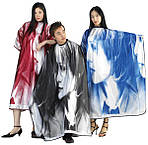 Перукарський пеньюар Профіль жінки червоний АN36А41 128*160 см