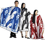 Перукарський пеньюар Фотомодель чорний AN36A35 128*160 см