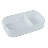 Ланчбокс 1400мл подвійний з наповненням білий Kite K23-183-1, фото 4